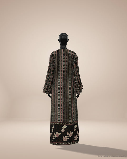 Ready-to-Stitch Abaya Fabric Set — 15
