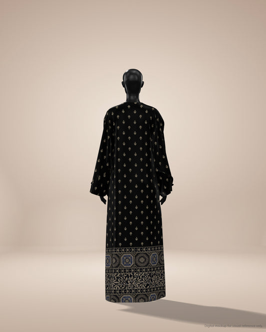 Ready-to-Stitch Abaya Fabric Set — 18