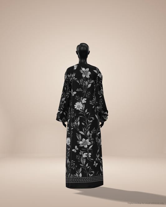 Ready-to-Stitch Abaya Fabric Set — 14