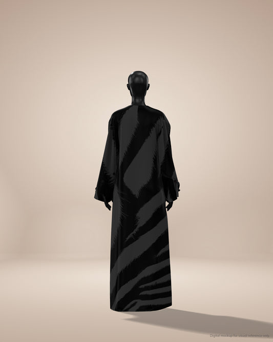 Ready-to-Stitch Abaya Fabric Set — 33