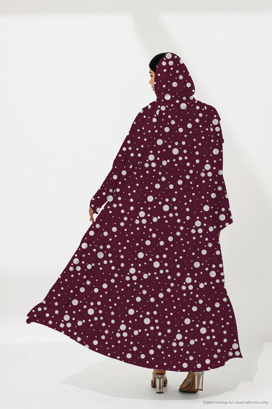 Ready-to-Stitch Abaya Set — 01