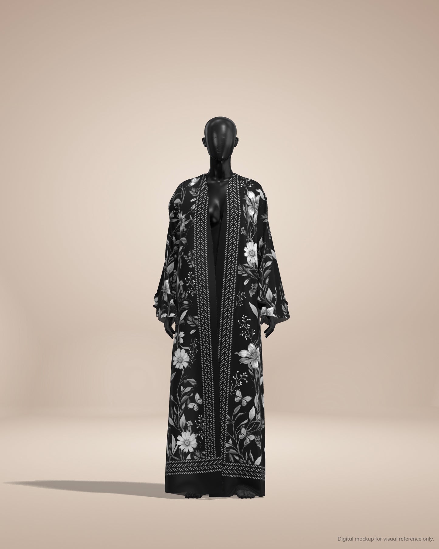 Ready-to-Stitch Abaya Fabric Set — 14