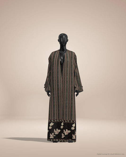 Ready-to-Stitch Abaya Fabric Set — 15