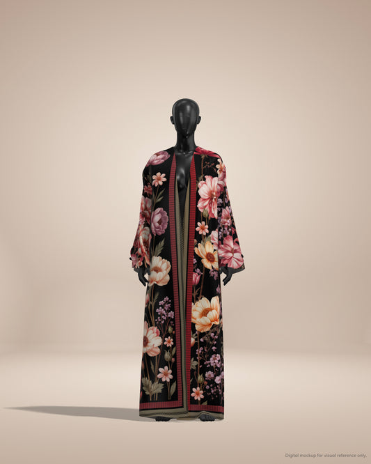 Ready-to-Stitch Abaya Fabric Set — 16