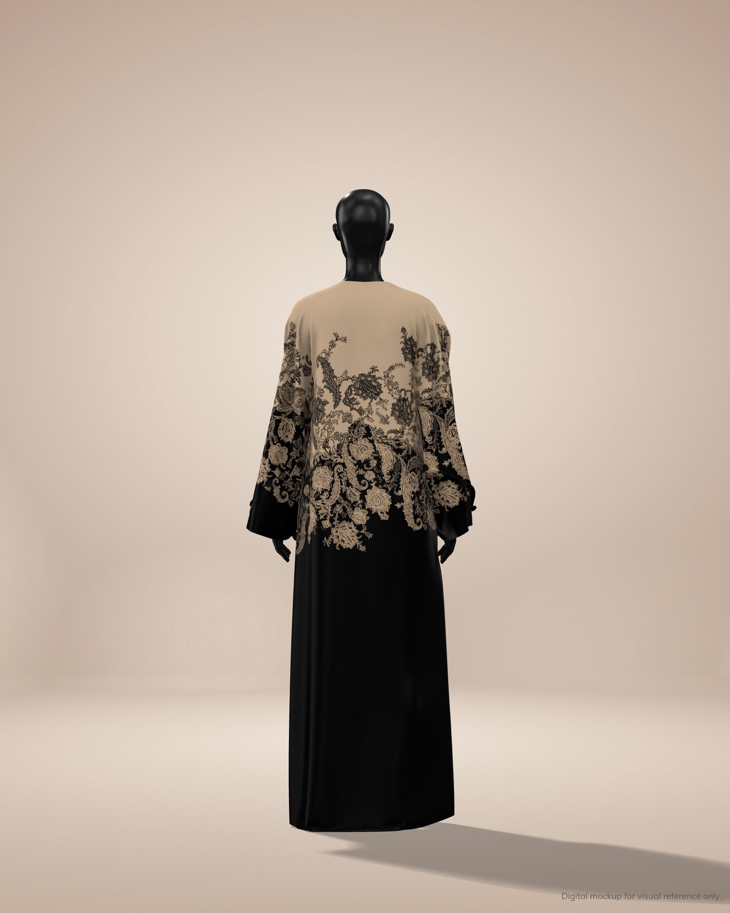 Ready-to-Stitch Abaya Fabric Set — 22