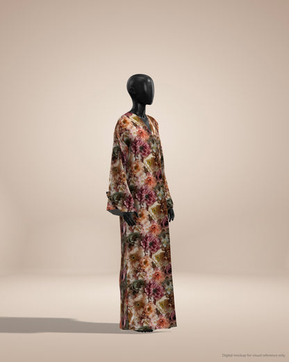 Ready-to-Stitch Abaya Fabric Set — 17