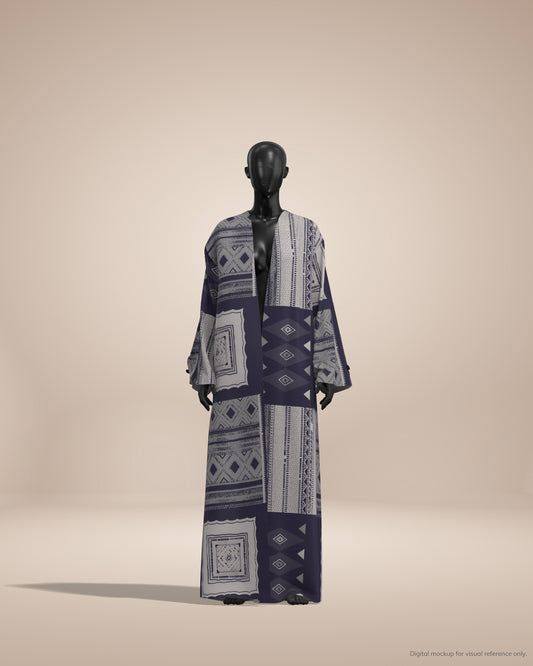 Ready-to-Stitch Abaya Fabric Set — 13