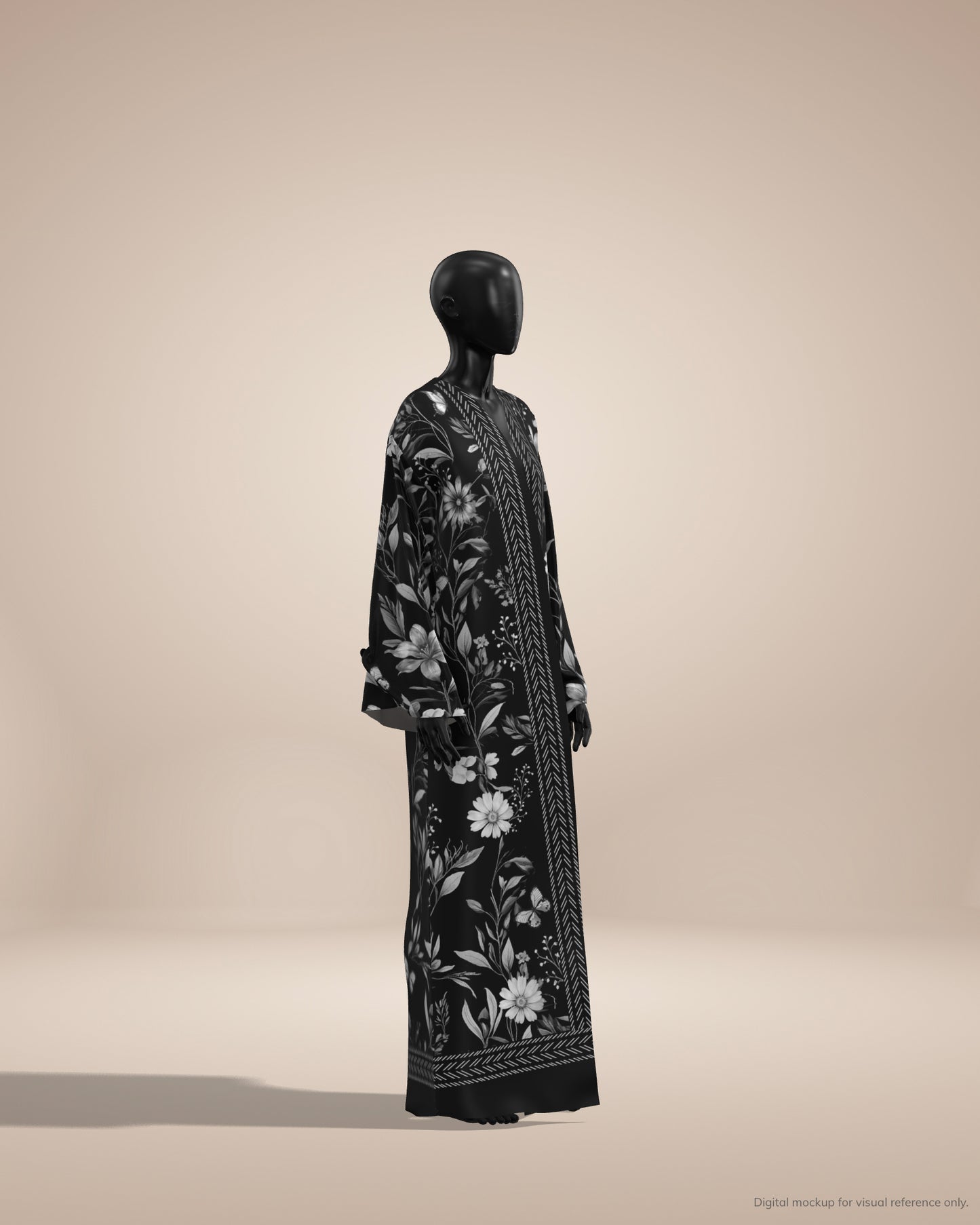 Ready-to-Stitch Abaya Fabric Set — 14
