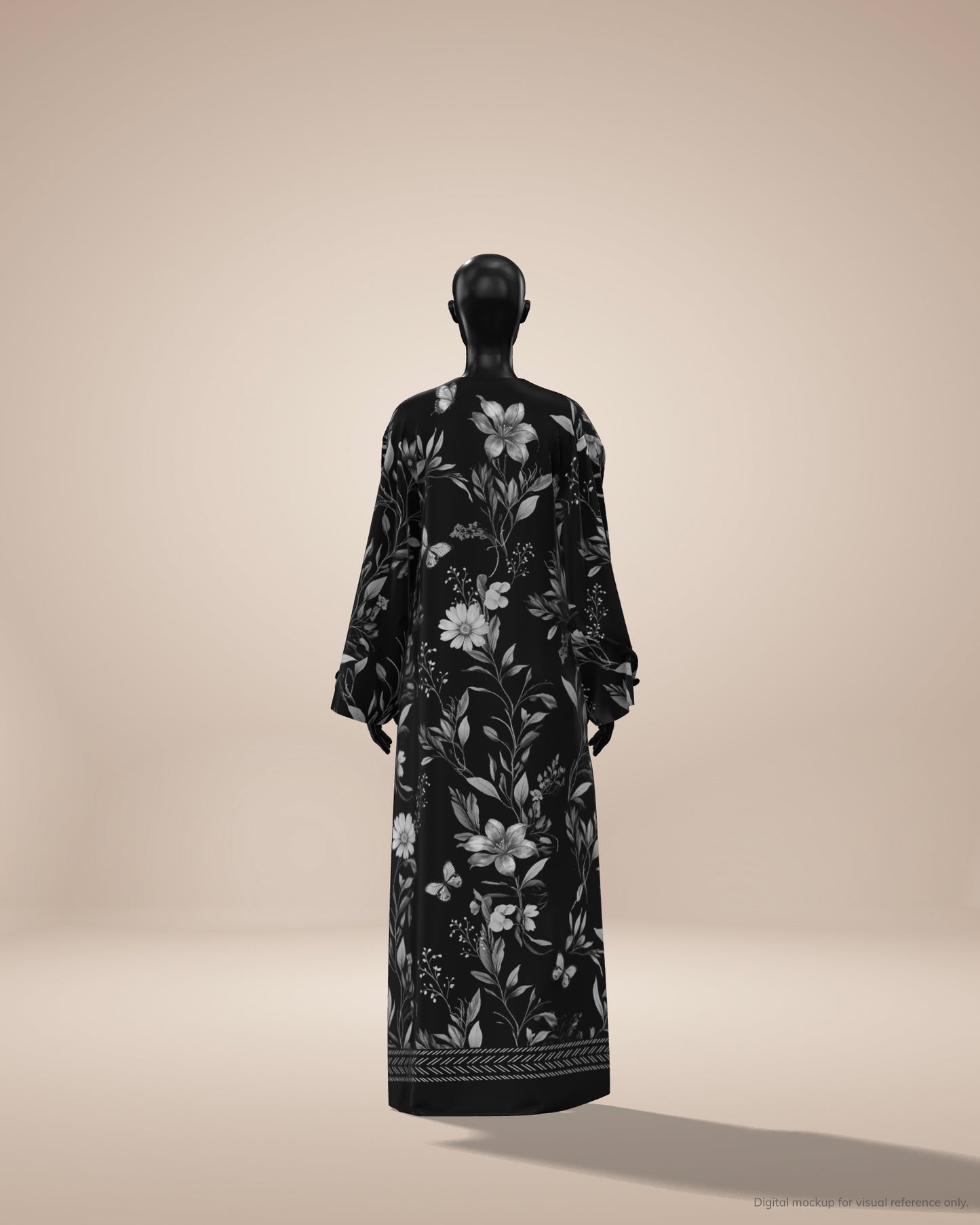 Ready-to-Stitch Abaya Fabric Set — 14