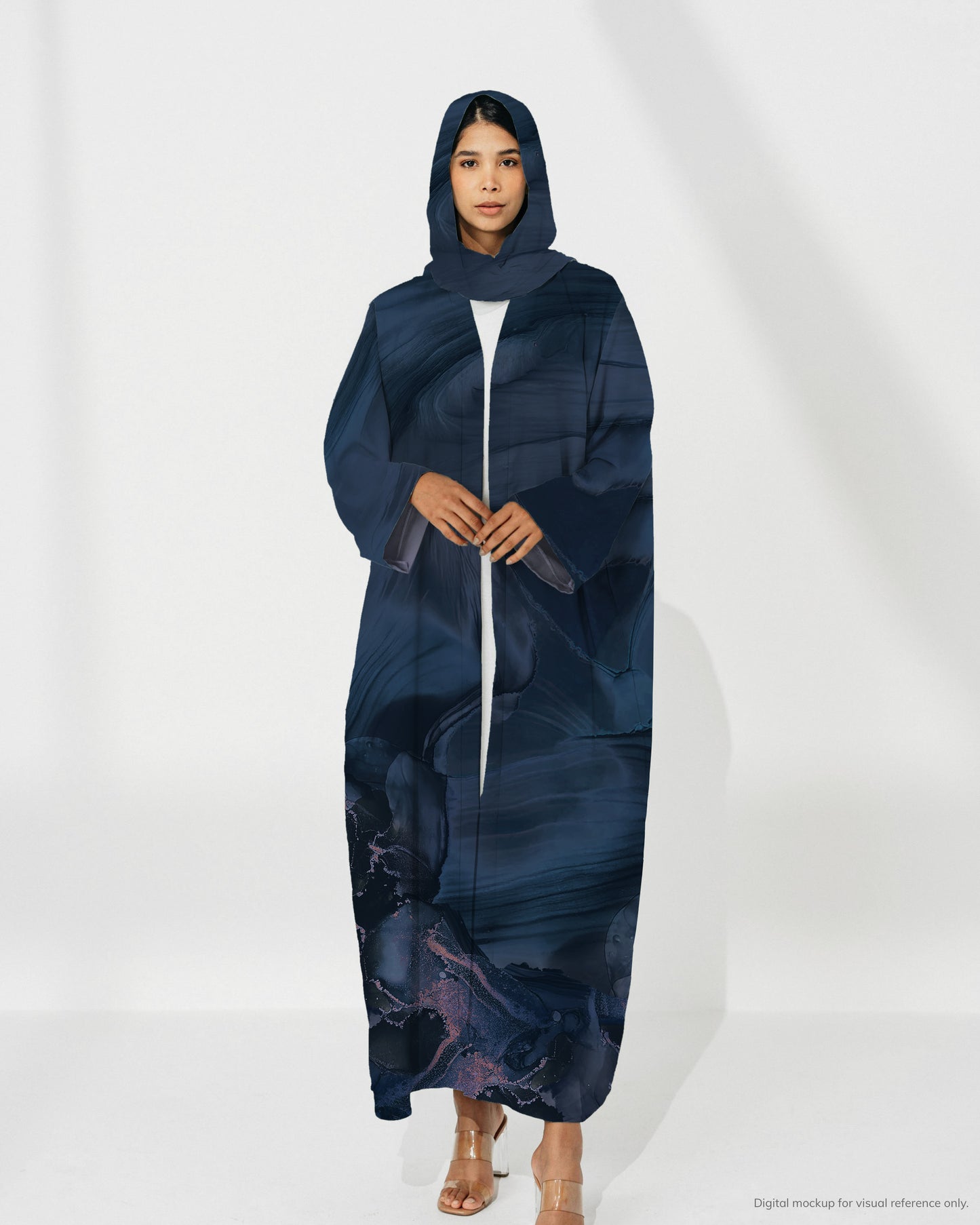 Ready-to-Stitch Abaya Set — 07