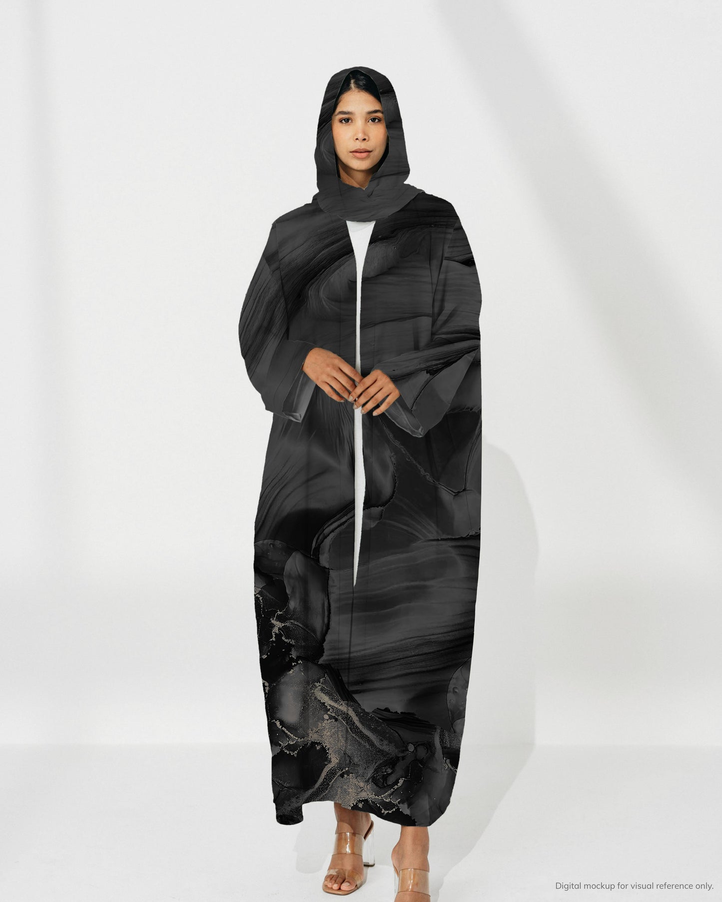 Ready-to-Stitch Abaya Set — 07
