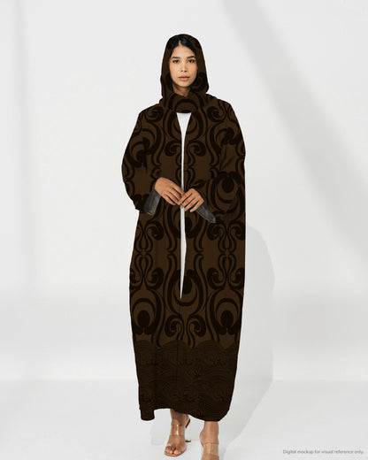 Ready-to-Stitch Abaya Set — 06