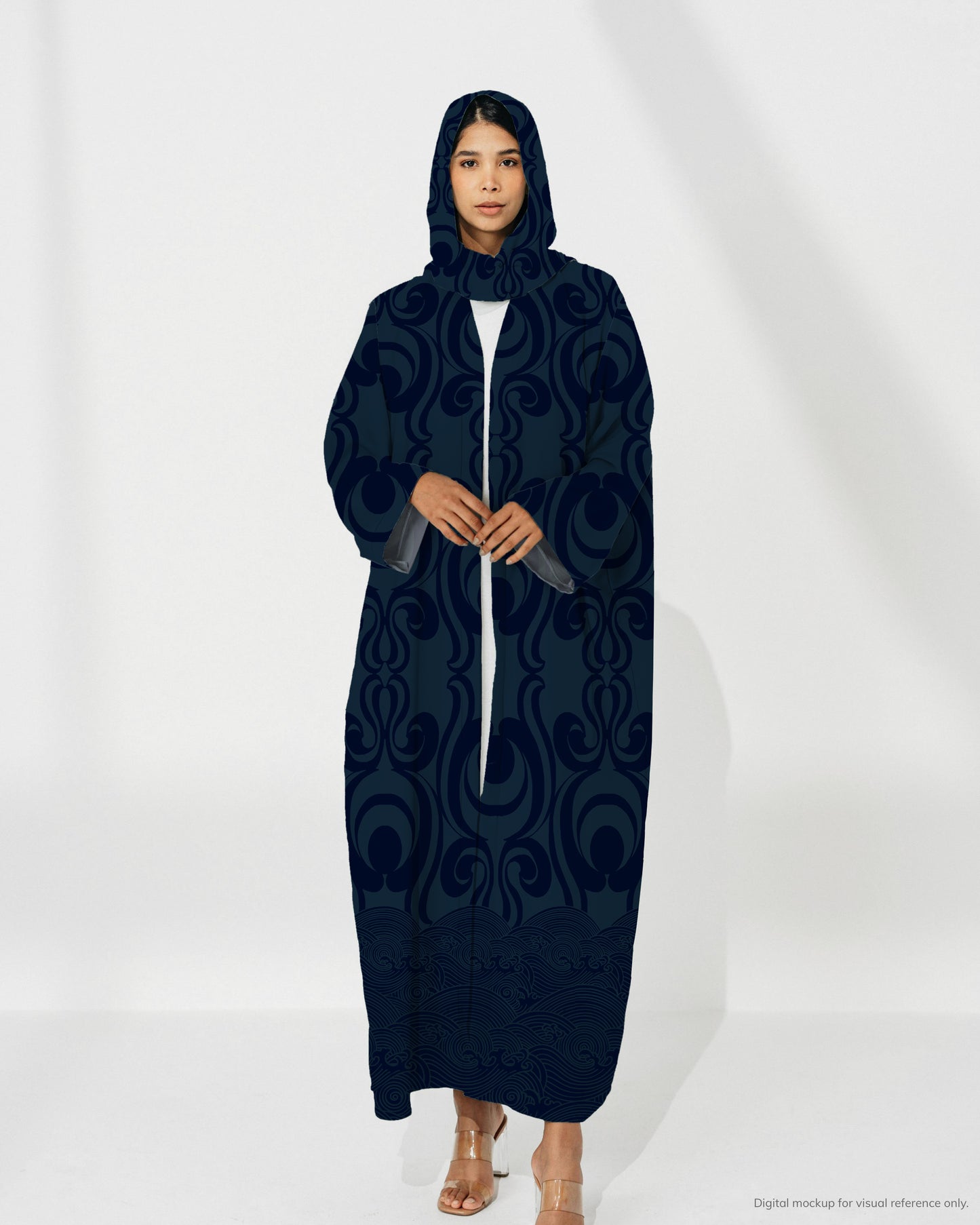 Ready-to-Stitch Abaya Set — 06