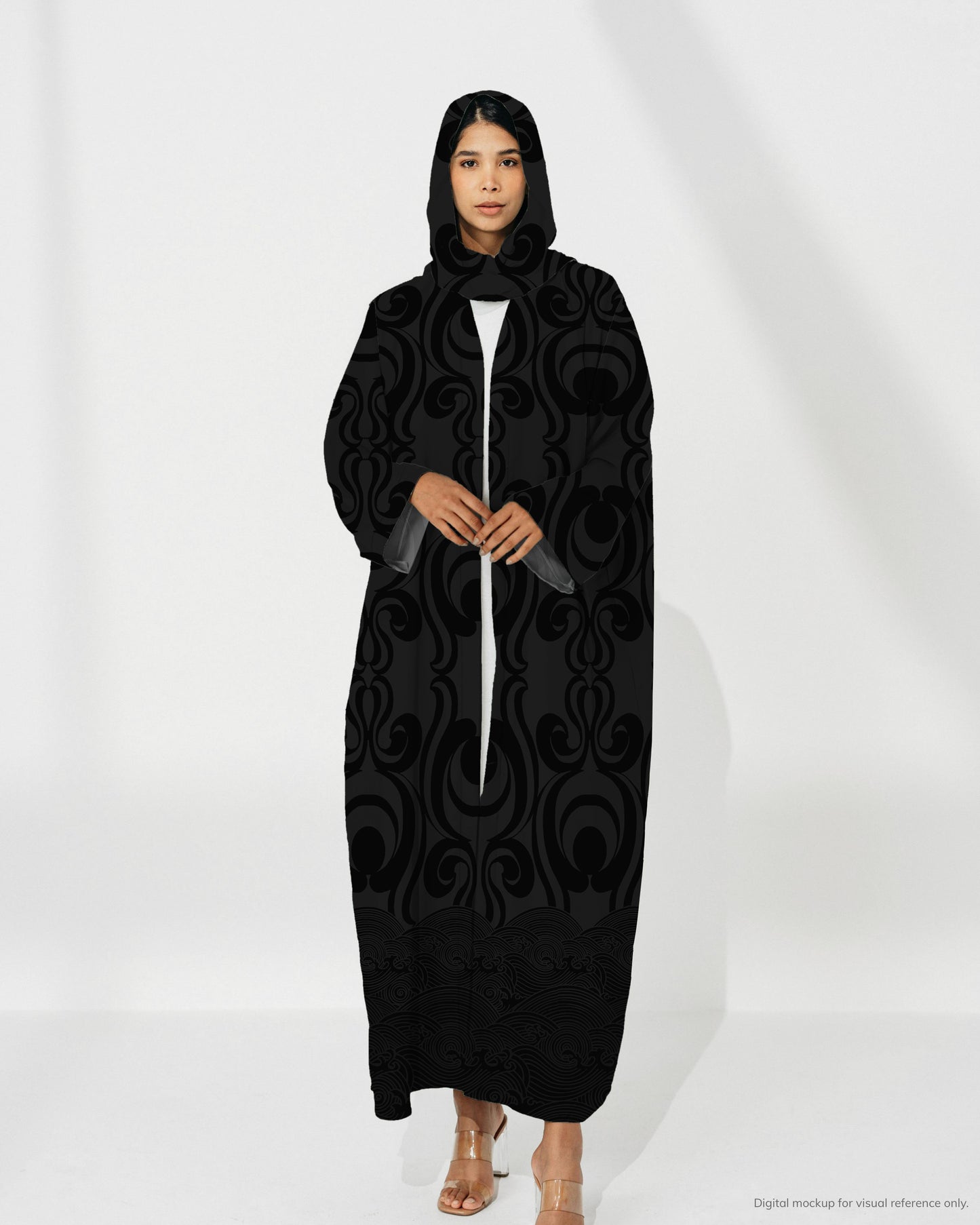 Ready-to-Stitch Abaya Set — 06