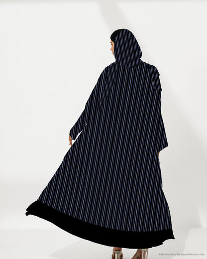 Ready-to-Stitch Abaya Set — 04