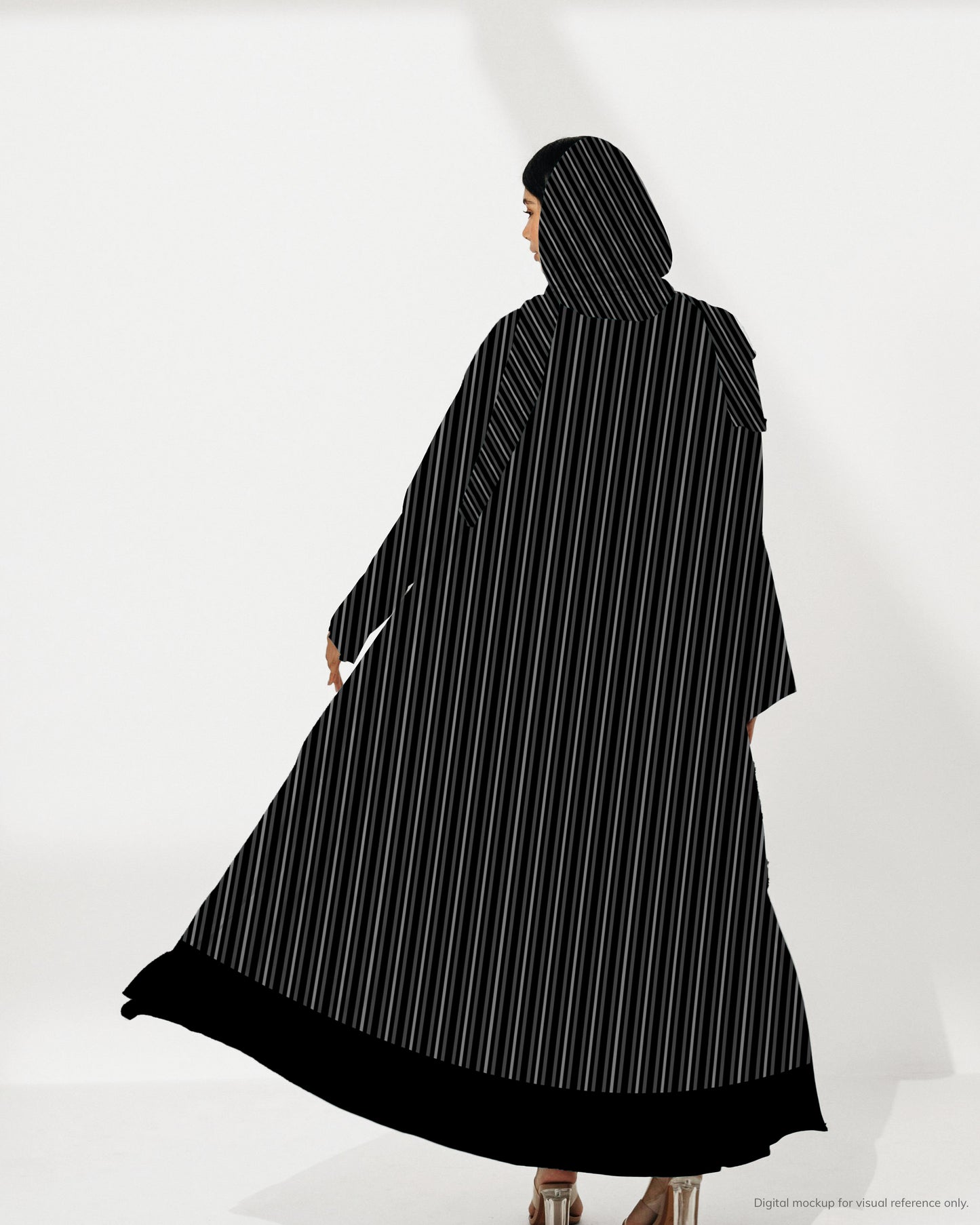 Ready-to-Stitch Abaya Set — 04