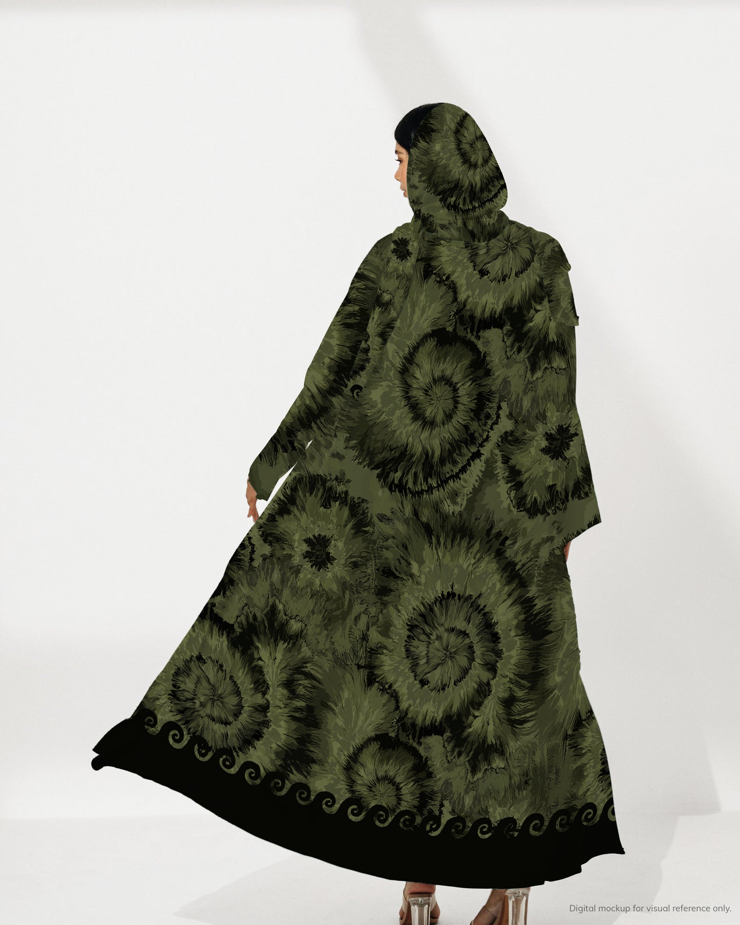 Ready-to-Stitch Abaya Set — 05