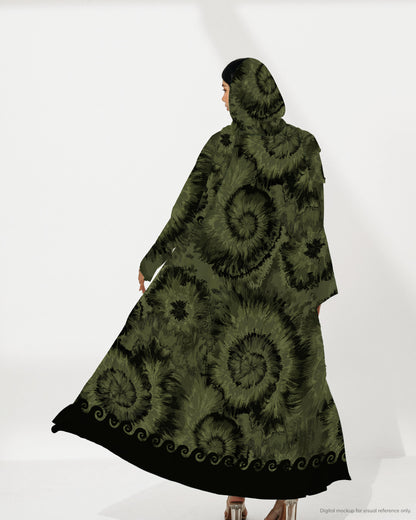 Ready-to-Stitch Abaya Set — 05