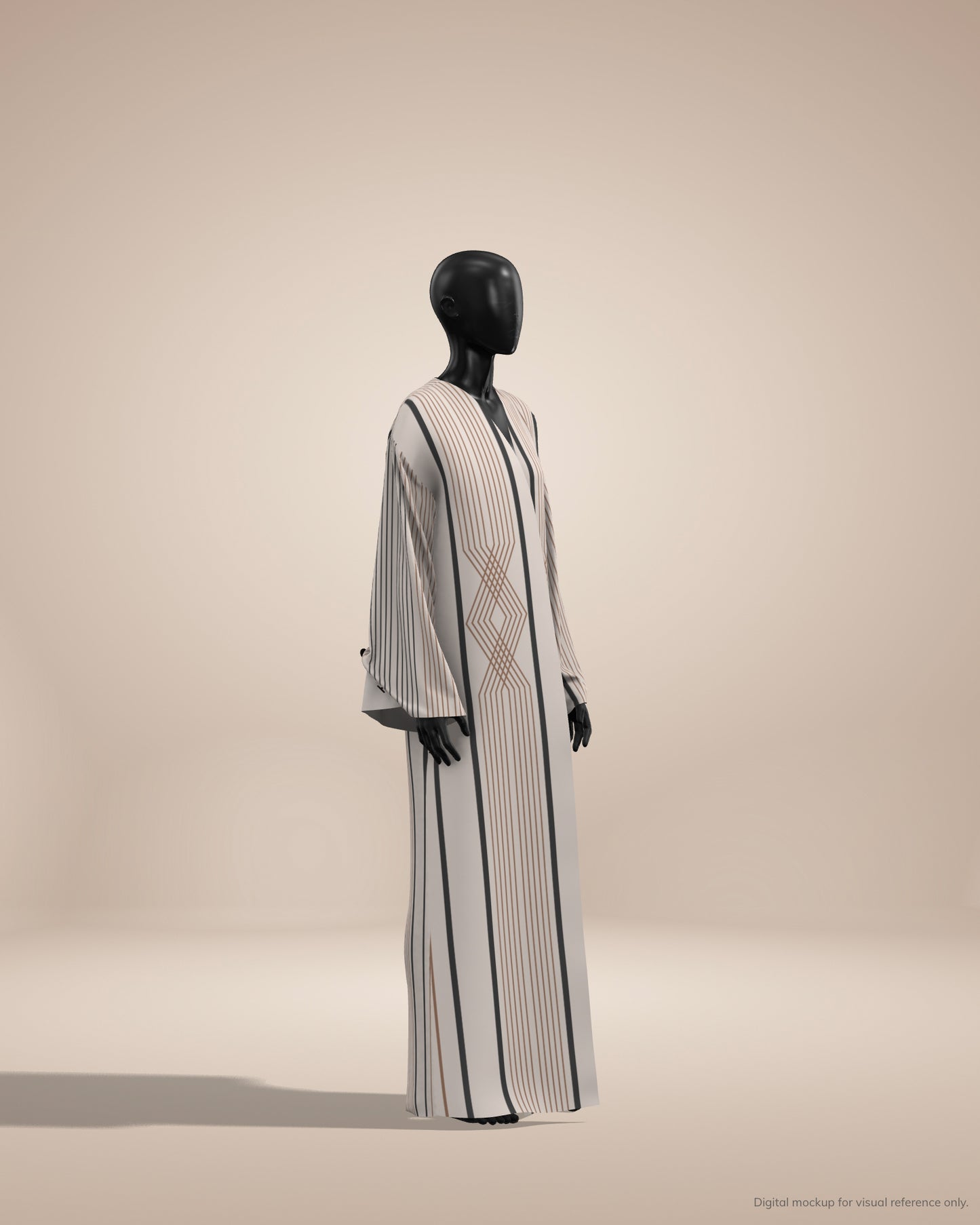 Ready-to-Stitch Abaya Fabric Set — 10