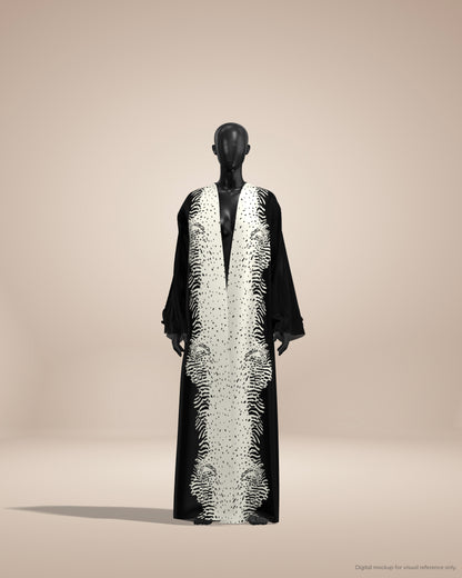 Ready-to-Stitch Abaya Fabric Set — 05