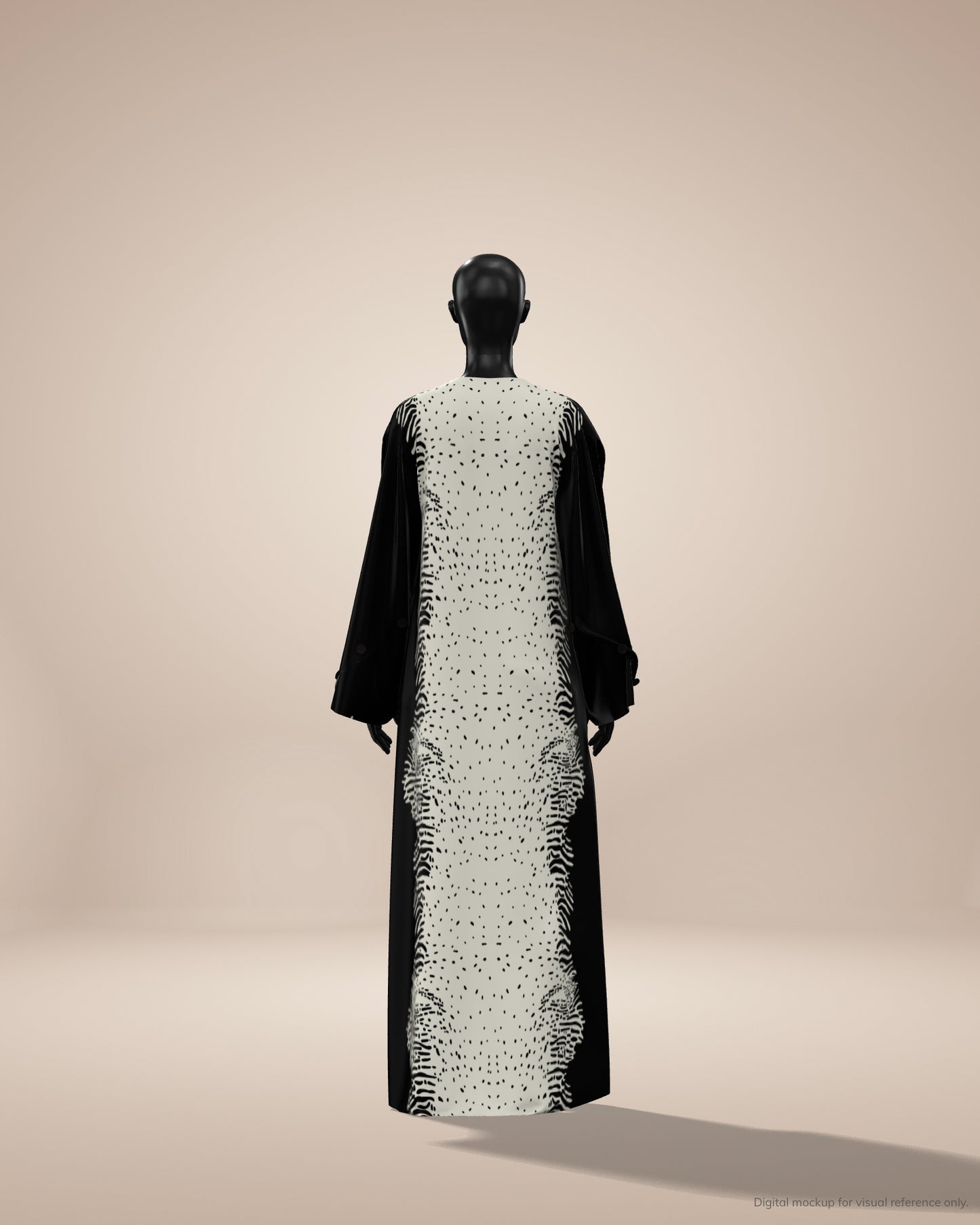 Ready-to-Stitch Abaya Fabric Set — 05