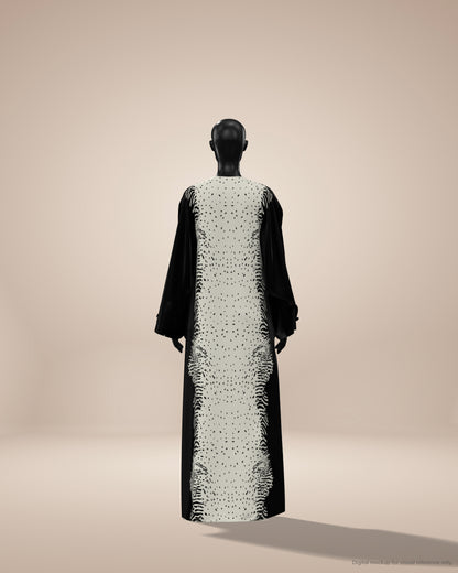 Ready-to-Stitch Abaya Fabric Set — 05