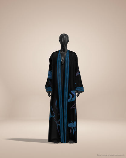 Ready-to-Stitch Abaya Fabric Set — 32