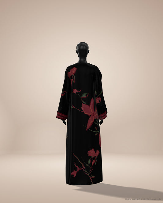 Ready-to-Stitch Abaya Fabric Set — 31