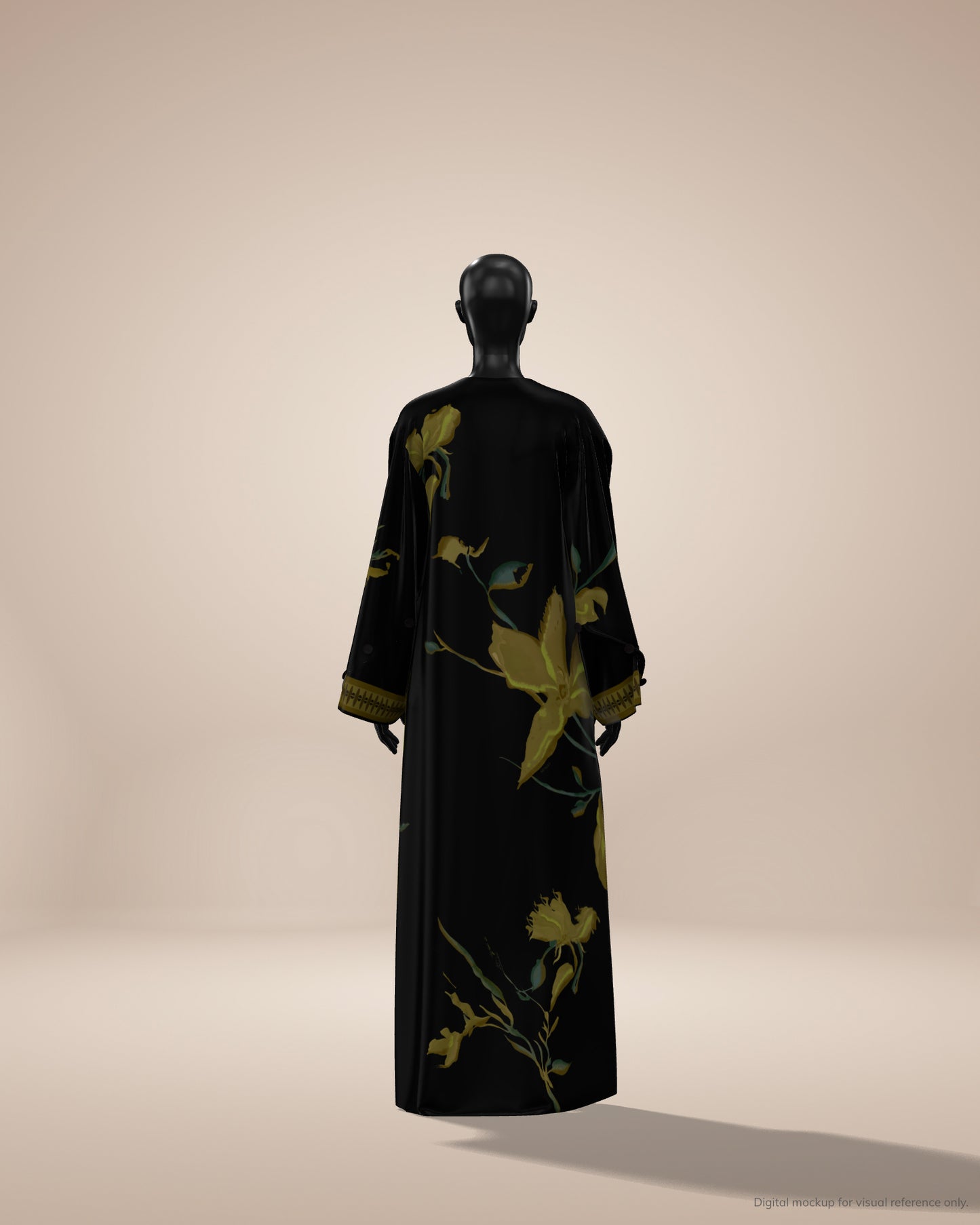 Ready-to-Stitch Abaya Fabric Set — 30