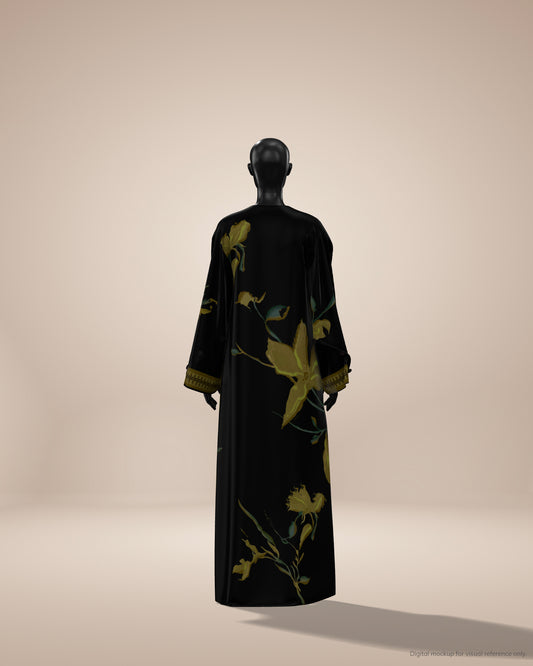 Ready-to-Stitch Abaya Fabric Set — 30