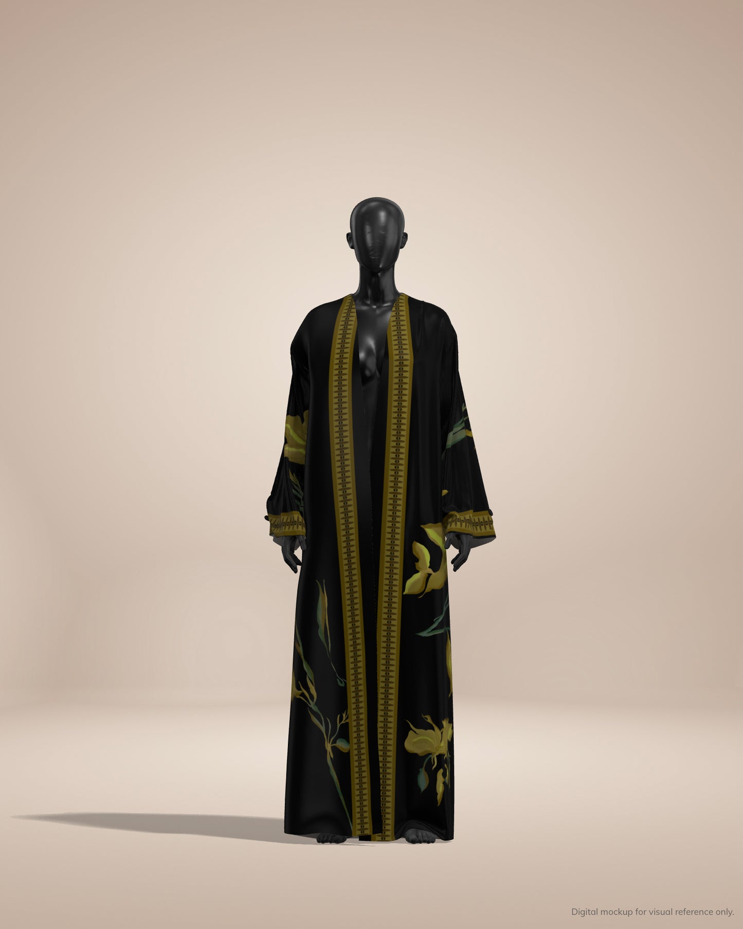Ready-to-Stitch Abaya Fabric Set — 30