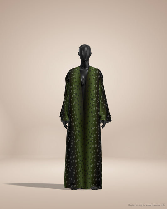 Ready-to-Stitch Abaya Fabric Set — 27