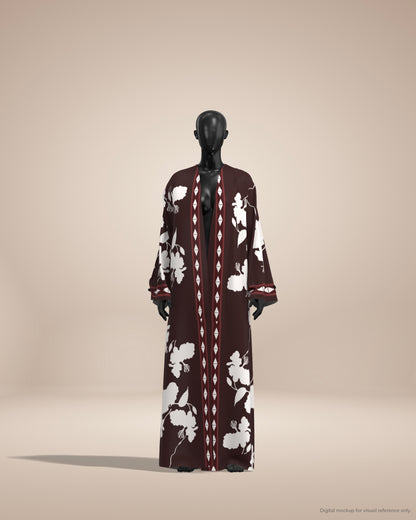 Ready-to-Stitch Abaya Fabric Set — 26