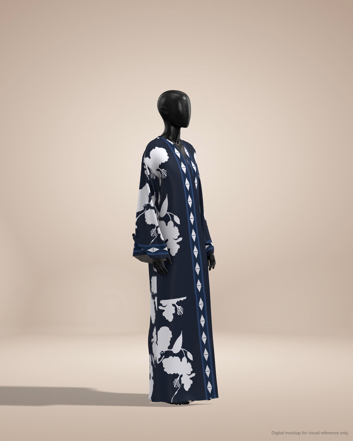 Ready-to-Stitch Abaya Fabric Set — 25
