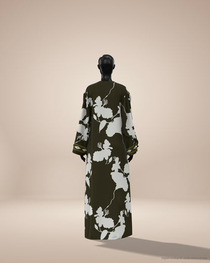 Ready-to-Stitch Abaya Fabric Set — 24