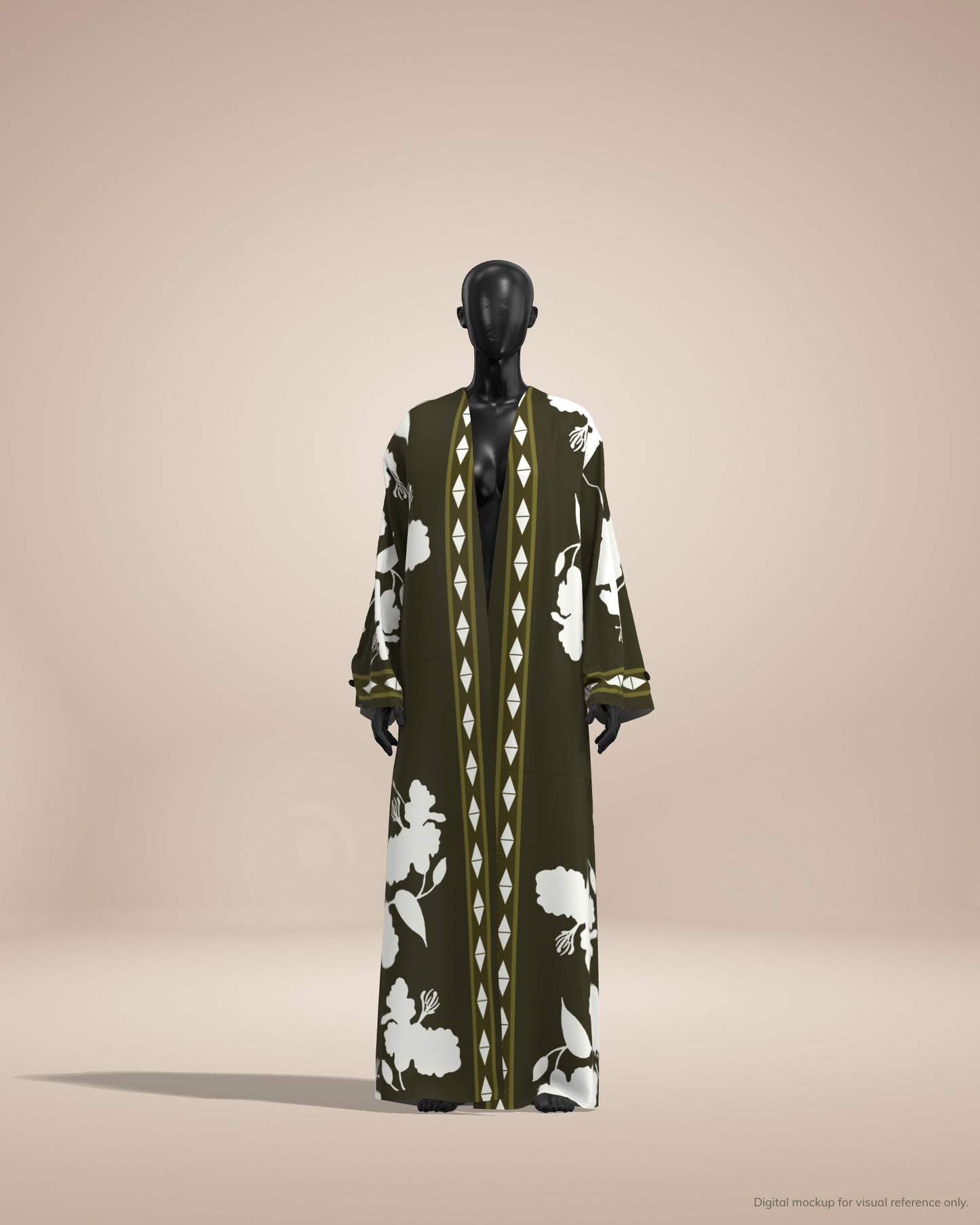 Ready-to-Stitch Abaya Fabric Set — 24