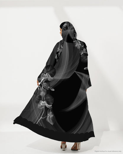 Ready-to-Stitch Abaya Set — 10