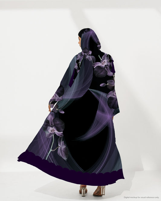 Ready-to-Stitch Abaya Set — 10