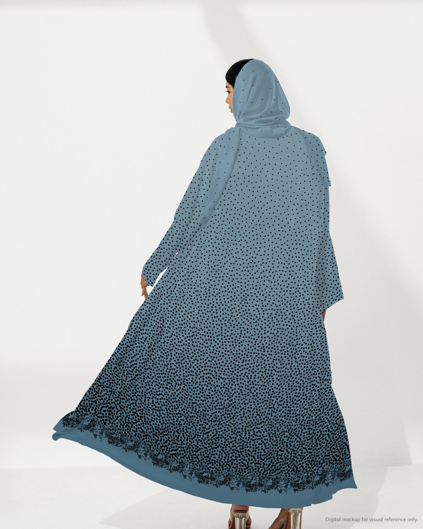 Ready-to-Stitch Abaya Set — 03