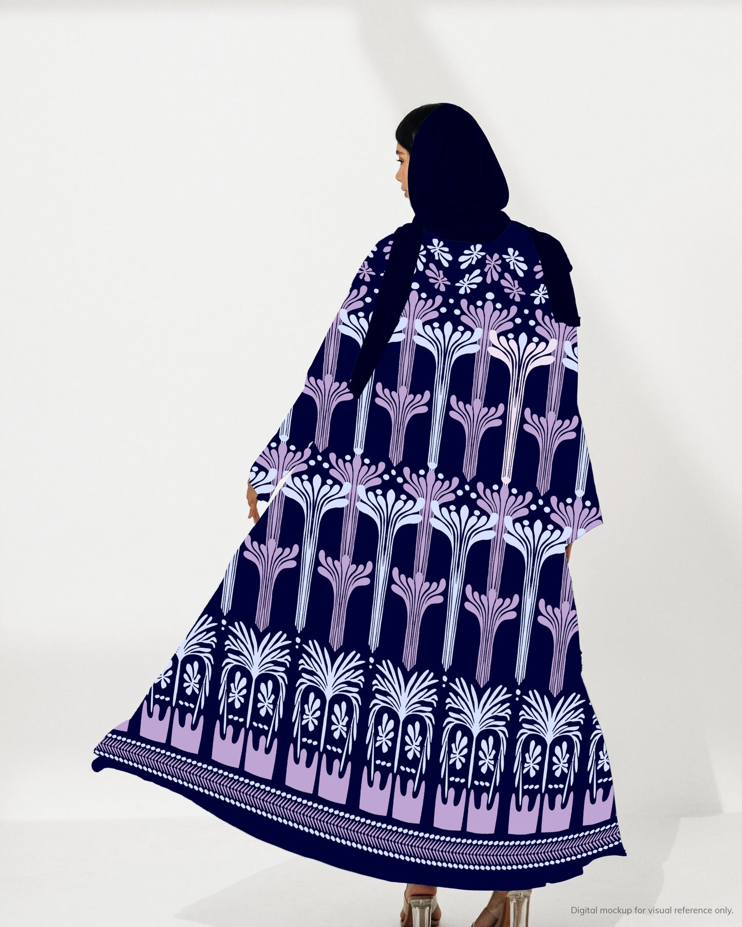 Ready-to-Stitch Abaya Set — 02