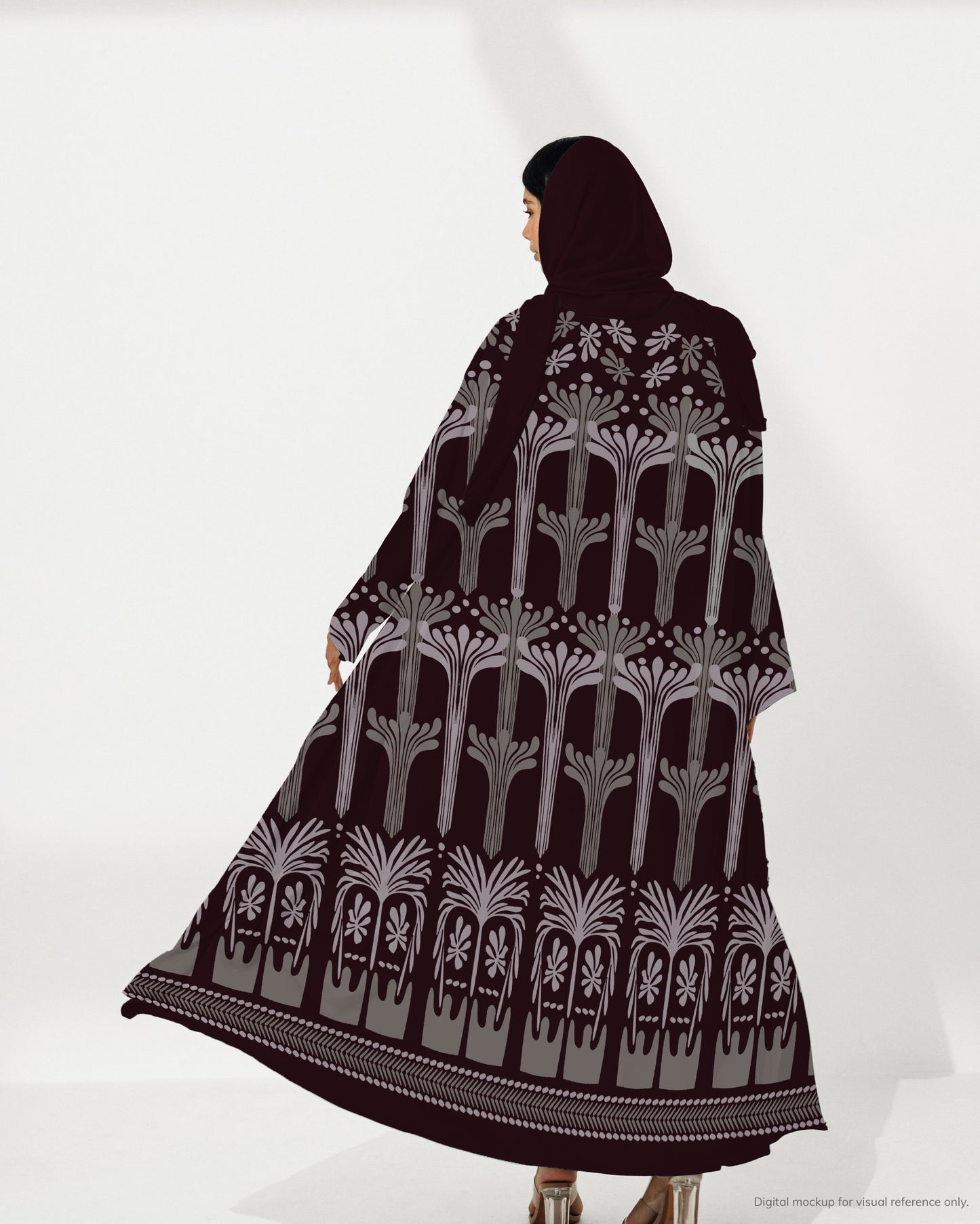 Ready-to-Stitch Abaya Set — 02