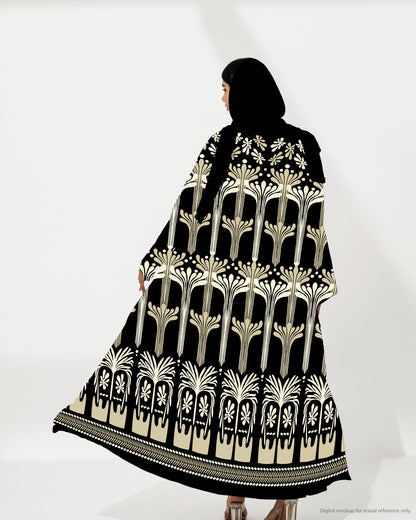 Ready-to-Stitch Abaya Set — 02