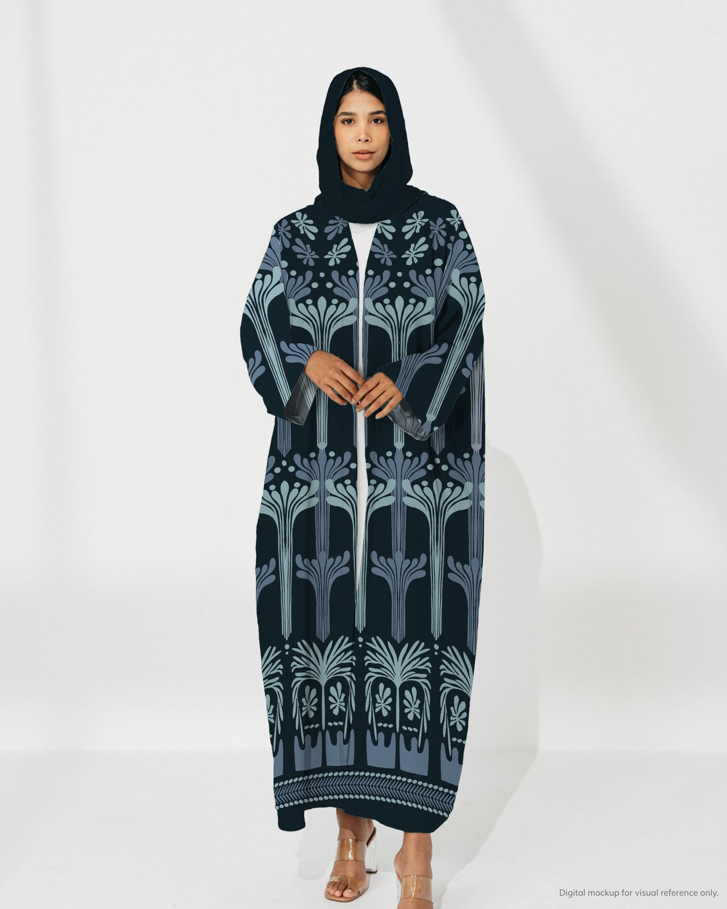 Ready-to-Stitch Abaya Set — 02