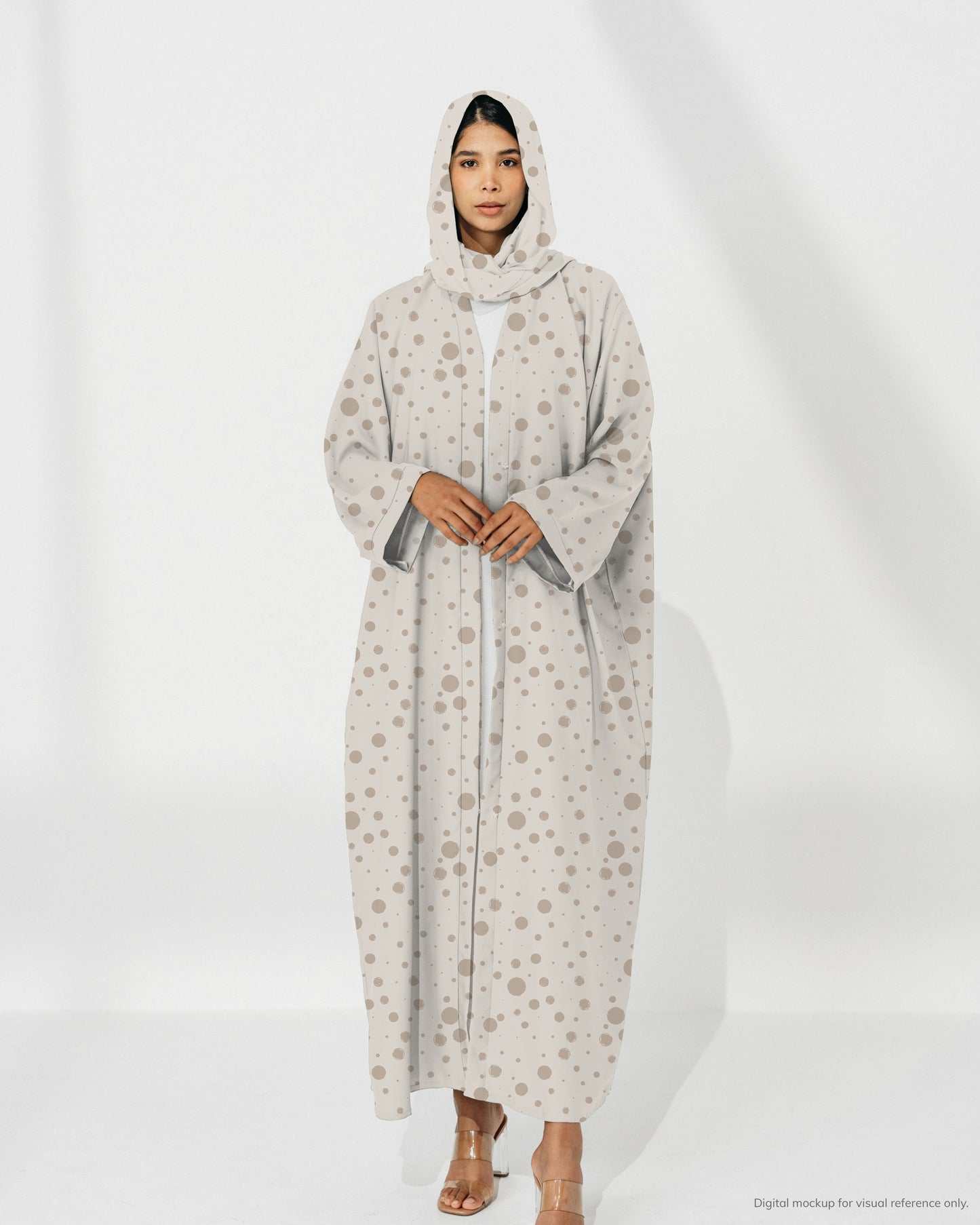 Ready-to-Stitch Abaya Set — 01