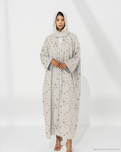 Ready-to-Stitch Abaya Set — 01