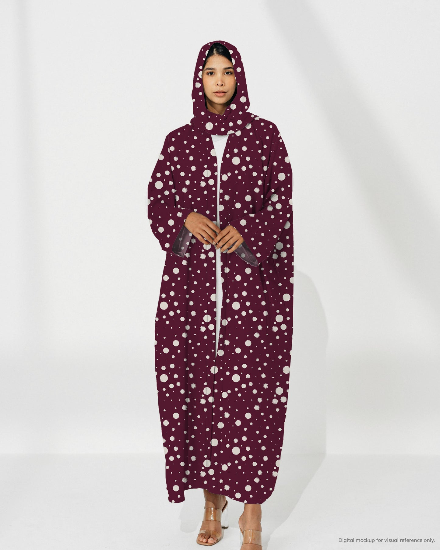 Ready-to-Stitch Abaya Set — 01