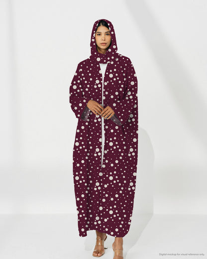 Ready-to-Stitch Abaya Set — 01