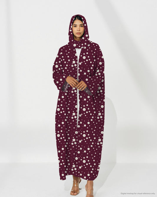 Ready-to-Stitch Abaya Set — 01