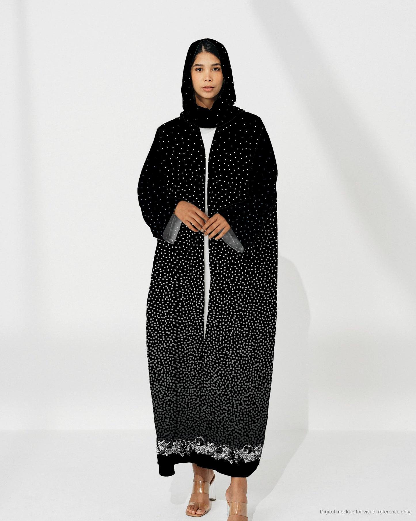 Ready-to-Stitch Abaya Set — 03