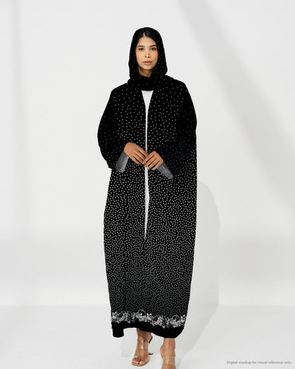 Ready-to-Stitch Abaya Set — 03